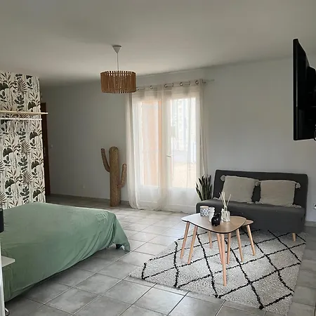 Grand Studio Avec Veranda Et Parking Auch Buitenkant foto